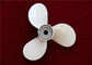 Custom Speed Boat Propeller 115 Hp 3 Blades With 11 1/2x11-H Size nhà cung cấp