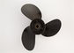 3b2w64517-1 Black Aluminium Boat Propellers For Tohatsu Outboard Engine nhà cung cấp