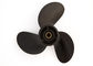 3b2w64517-1 Black Aluminium Boat Propellers For Tohatsu Outboard Engine nhà cung cấp